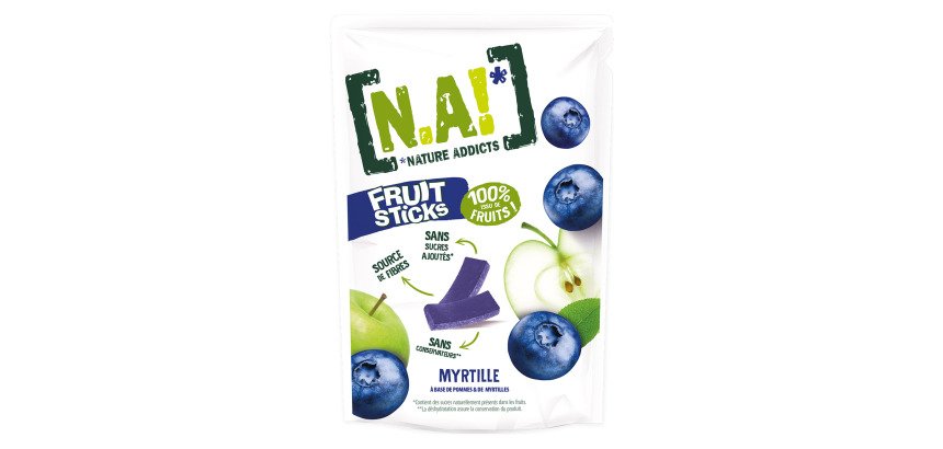 Blueberry fruit sticks NA - 40 g packet
