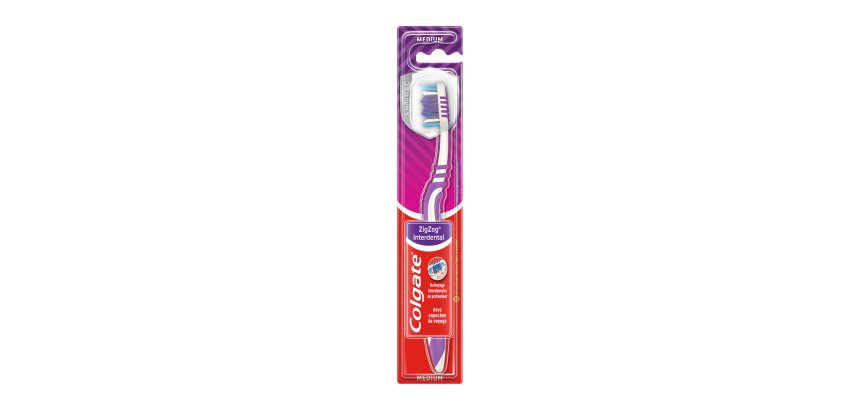 Brosse à dents medium Colgate Zig Zag