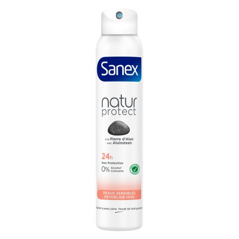 Déodorant Sanex Natur Protect Peaux sensibles - Aérosol de 200 ml