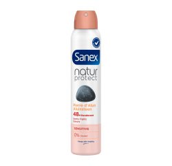 Déodorant Sanex Natur Protect Peaux sensibles - Aérosol de 200 ml