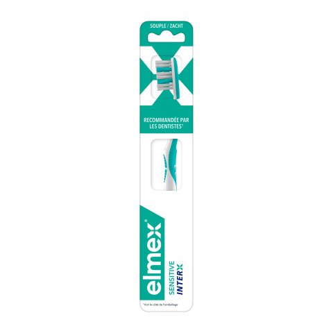 Cepillo de dientes Elmex Sensitive, suave