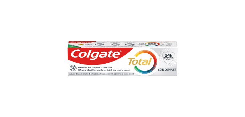 Dentrifrice Colgate Total antibactérien soin complet - Tube de 75 ml