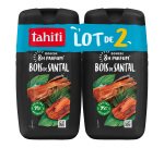 Gel douche Tahiti bois vivifiant - Lot de 2 flacons de 250 ml