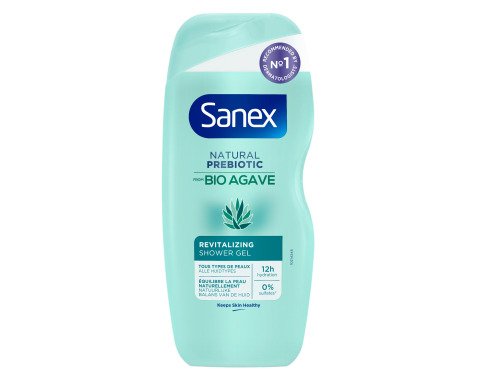 Shower gel Sanex Natural Prebiotic Organic agave - 250 ml bottle on  bruneau.lu