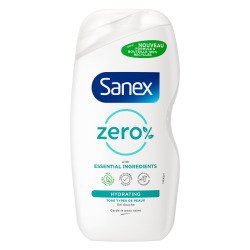 Gel douche hydratant Sanex Zero % - Flacon de 475 ml