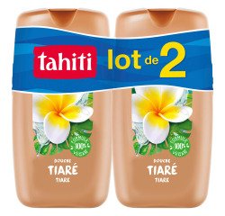 Gel douche Tahiti tiaré - Lot de 2 flacons de 250 ml
