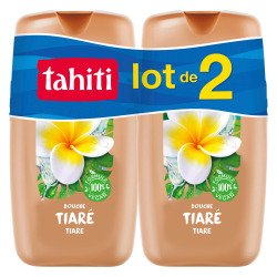 Gel douche Tahiti tiaré - Lot de 2 flacons de 250 ml