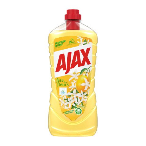 Nettoyant multi-usages Ajax Ecolabel fraîcheur citron - Flacon de 1,25 L