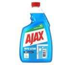 Nettoyant vitres eco-responsable Ajax Triple action - Recharge de 750 ml
