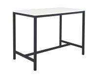 High table Swap L 140 x H 110 x D 80 cm top in white