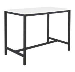 High table Swap L 140 x H 110 x D 80 cm top in white
