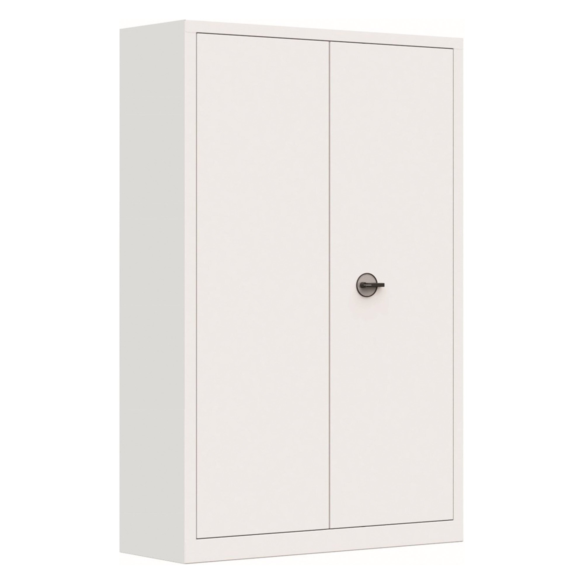 Armoire métal portes battantes monobloc Mety grande profondeur L 120 x P 60 cm