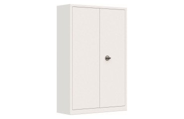 Armoire métal portes battantes monobloc Mety grande profondeur L 120 x P 60 cm