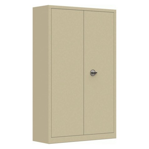 Armoire métal portes battantes monobloc Mety grande profondeur L 120 x P 60 cm