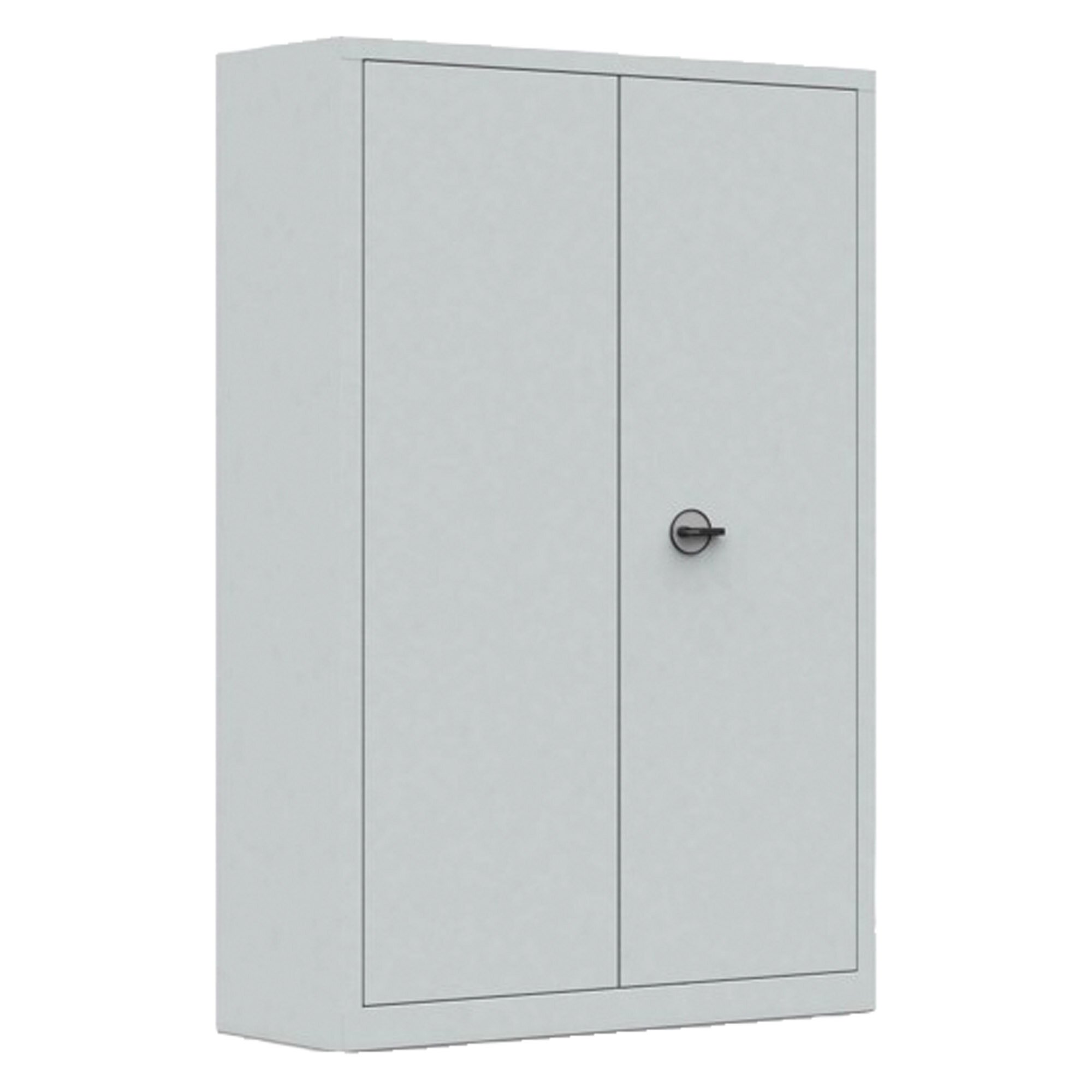 Armoire métal portes battantes monobloc Mety grande profondeur L 120 x P 60 cm