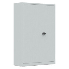 Armoire métal portes battantes monobloc Mety grande profondeur L 120 x P 60 cm