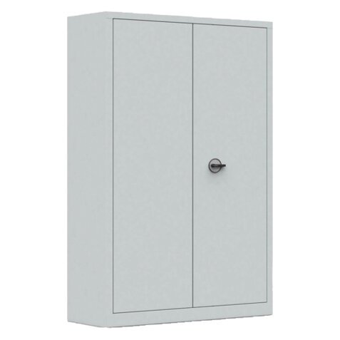 Armoire métal portes battantes monobloc Mety grande profondeur L 120 x P 60 cm