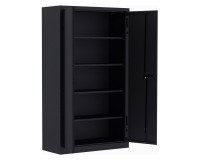 Metal cabinet with swinging doors Monobloc Metily L 120 x W 43 cm