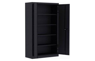 Metal cabinet with swinging doors Monobloc Metily L 120 x W 43 cm