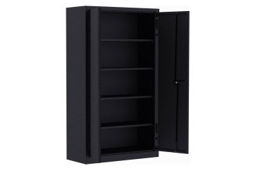 Armoire métal portes battantes monobloc Metily L 120 x P 43 cm