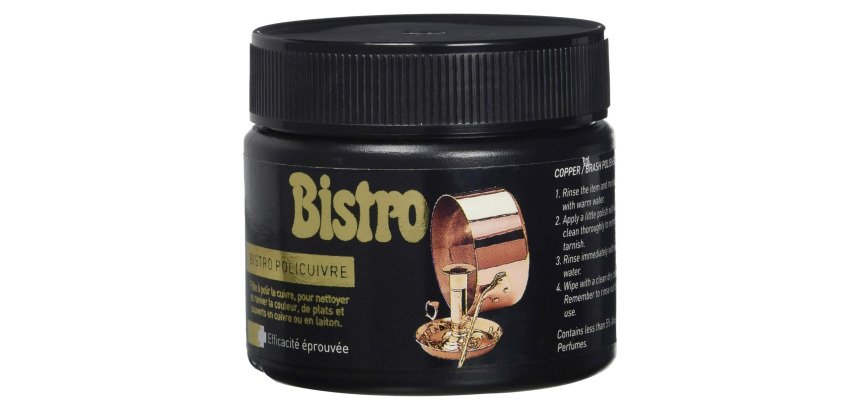 Pâte à polir le cuivre Policuivre Bistro - Pot de 150 ml