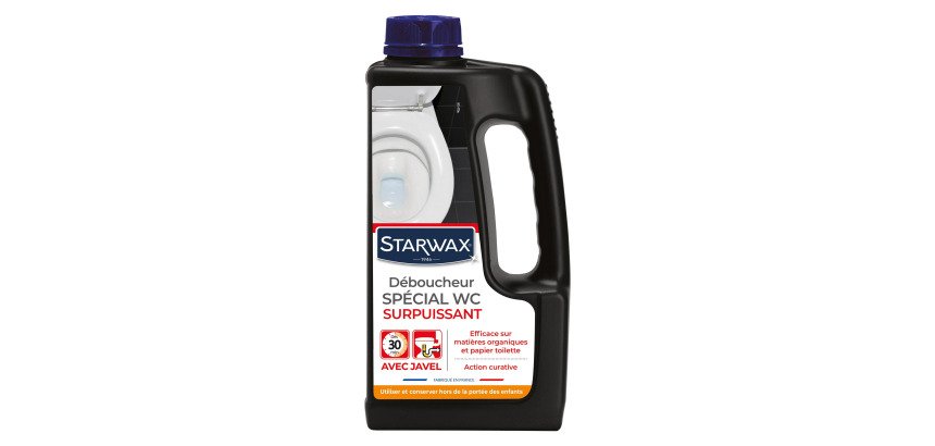 Déboucheur spécial WC Starwax - Bidon de 1 Litre