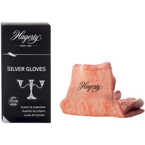 Gants d'orfèvre pour argenterie Silver Gloves Hagerty - 1 paire