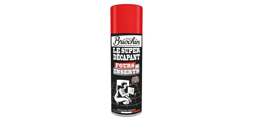 Super décapant fours et inserts Briochin - Aérosol de 500 ml
