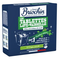 Tabletten für Geschirrspüler Alles in einem Briochin - Packung mit 30 Stück