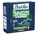 Tablettes lave-vaisselle tout en 1 Briochin - Boîte de 30 tablettes