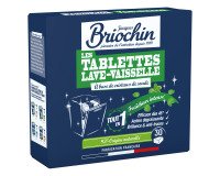 Tablettes lave-vaisselle tout en 1 Briochin - Boîte de 30 tablettes