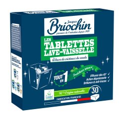 Tabletten für Geschirrspüler Alles in einem Briochin - Packung mit 30 Stück
