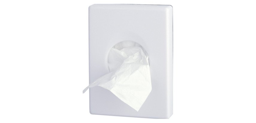 Wall dispenser for hygienic sachets for feminine protection