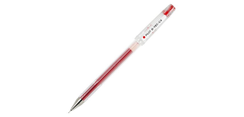 Stylo roller Pilot G TEC C4 à capuchon pointe 0,4 mm - écriture extra fine