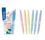 Surligneur effaçable Pilot Frixion Light Soft pastel - Pochette de 6