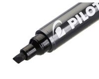 Permanenter Marker Pilot Marker 400 mit keilförmiger Spitze 4,5 mm Schwarz