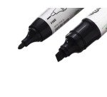 Marqueur permanent Pilot Begreen Twin Jumbo double pointe noir