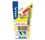 Surligneur Pilot Frixion Light - Pochette de 6