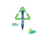 Marqueur effaçable rechargeable Pilot V Board Master Begreen pointe biseautée 6 mm