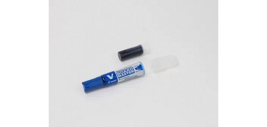 Marker voor witbord V BOARD Master schuine punt - zwart