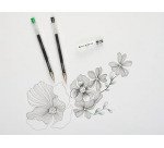 Stylo roller Pilot G TEC C4 à capuchon pointe 0,4 mm - écriture extra fine