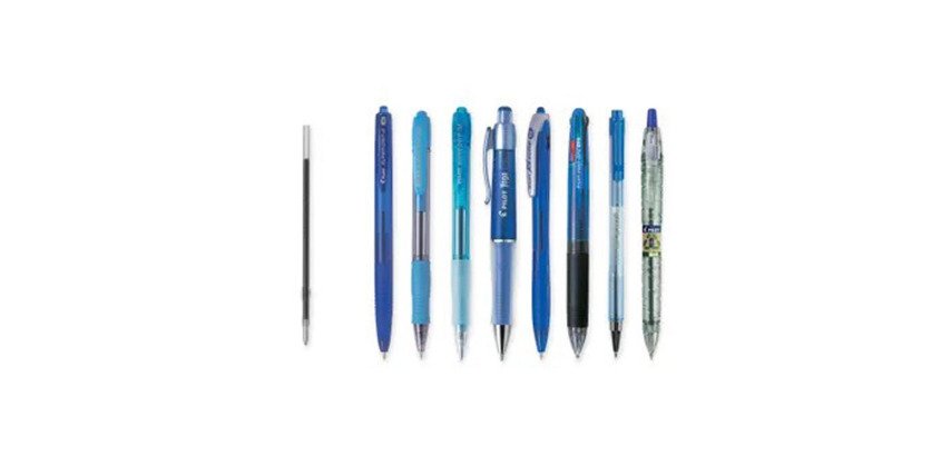 Nachfüllung für Pilot-Kugelschreiber mit 1 mm Spitze - Farbe Blau