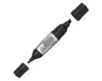 Marqueur permanent Pilot Begreen Twin Jumbo double pointe noir