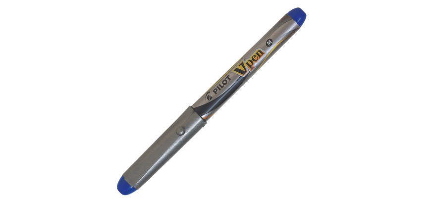 Stylo plume Pilot V Pen Silver - écriture moyenne