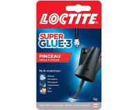 Colle Super glue3 pinceau Loctite - Flacon de 5 g