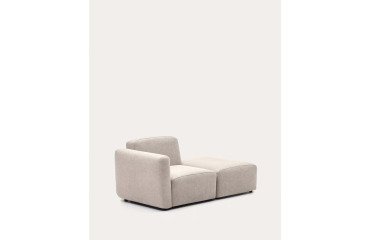 Canapé modulable Neom 1 place avec terminal beige 169 cm