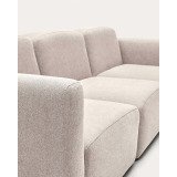 Canapé modulable Neom 3 places beige 263 cm