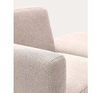 Canapé modulable Neom 1 place avec terminal beige 169 cm