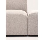 Canapé modulable Neom 1 place avec terminal beige 169 cm