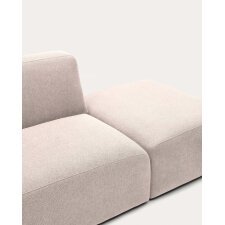 Modulares Sofa Neom 1 Platz mit Eckelement in Beige 169 cm